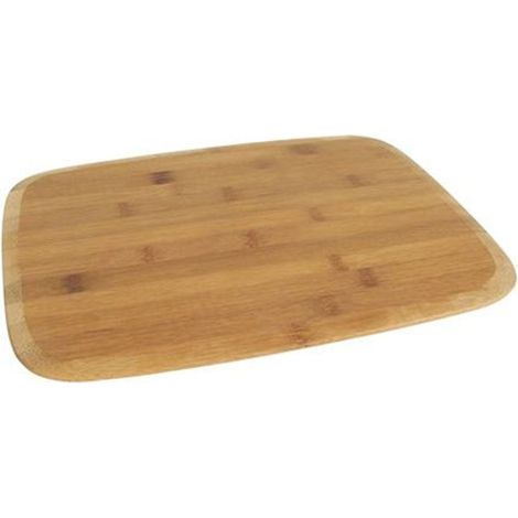 BURI Bambus-Schneidebrett 30x20cm Frühstücksbrettchen Küchenbrett Holzbrett Brettchen