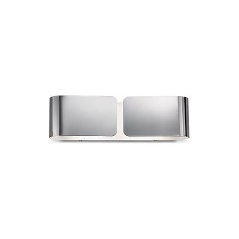 CLIP AP2 SMALL, Wandleuchte, Ideal Lux - Colore: Cromato