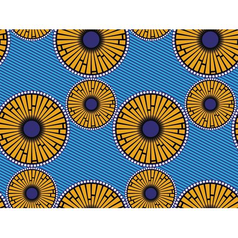 Decoración de exterior Oxford - Motiv Afro-ethnische Blumen I DR226 (1/5)