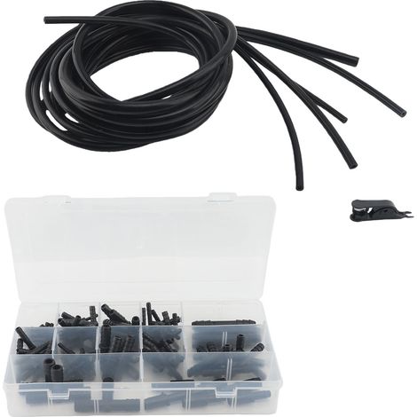 Tubi flessibili in silicone da 2 m, 3/4/5/6/8/10 mm con taglia-tubi – Pressione 130 PSI -40 a 220℃ per uso automobilistico (1/5)