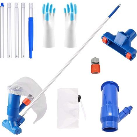 Poolreiniger, Zubehör für Poolreiniger, Automatischer Poolreiniger, Aufstellpoolreiniger mit Düse, Poolreinigungsgerät (1/5)