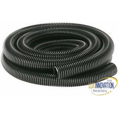 Tubo corrugato nero da 20 Matassa da 50 mt