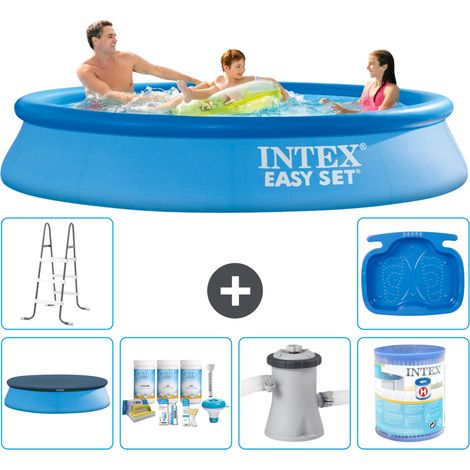 Intex Piscine Easy Set Ronde - 305x61 cm - 7-pièces S30462 (1/5)