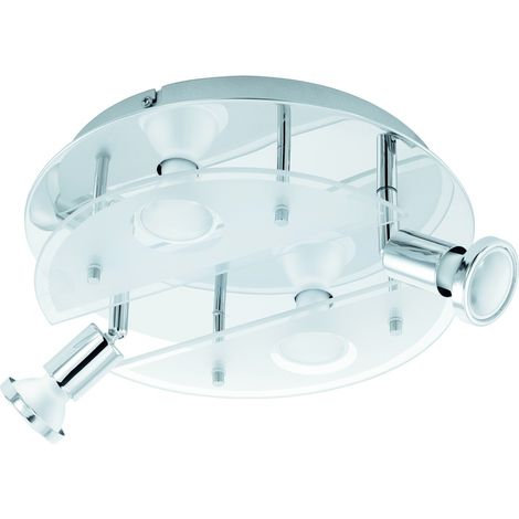 Lampe de plafond Cabo-C chrome rond - 75381 (1/3)
