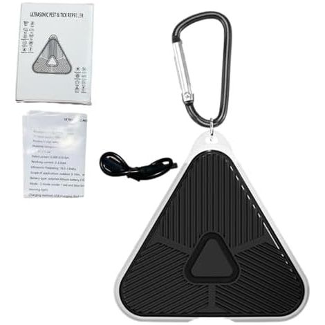 d'insectes à ultrasons d'intérieur - Contrôle professionnel premium des moustiques et fourmis pour mouches domestiques Rechargeable électronique Plug-in Sûr Sans produits chimiques