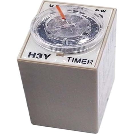1 bouton rotatif pour temporisation à l'enclenchement (1/5)