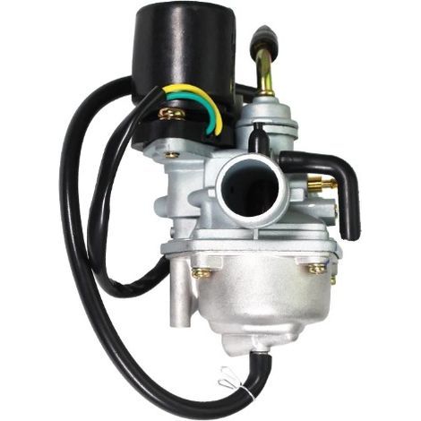Carburatore per moto PZ19J da 19 mm compatibile con Yamaha Jog 50cc a due tempi, ideale per scooter leggeri e manutenzione di motori di piccola cilindrata. (1/4)