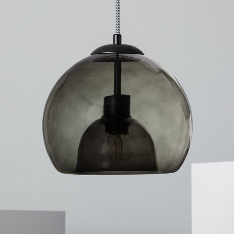 Suspension Verre Vaca Noir (1/5)