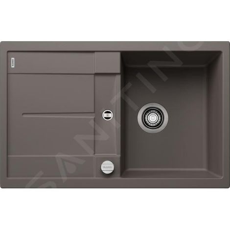 Evier Blanco Metra 45S Silgranit - GRIS VOLCAN - Vidage : Automatique