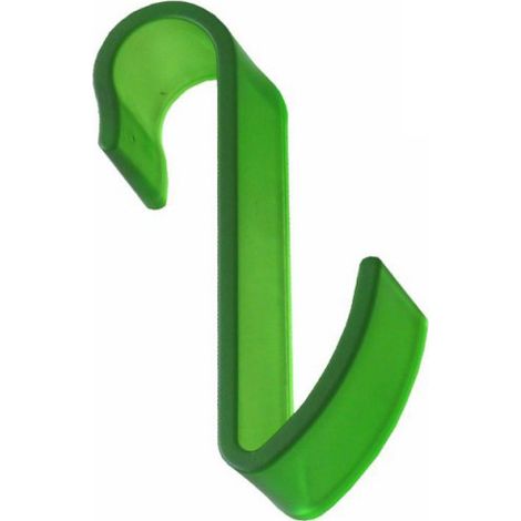 Pika shop appendino per termoarredo tubo orizzontale modello hook verde (1/2)