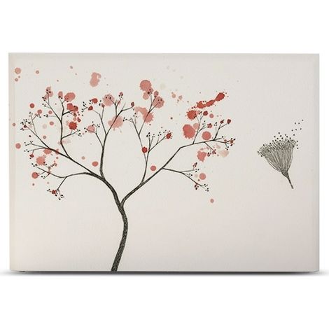 BELLECOUR LITERIE Tête de lit déhoussable ARBRE 160x110 cm (1/4)