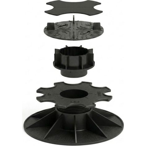 Plot de terrasse dalle - 68-83 mm mm - SOLIDOR (1/5)