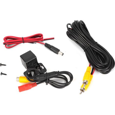 Caméra de recul à 4 LED avec vision nocturne, moniteur de stationnement et caméra CCD 170° (1/5)
