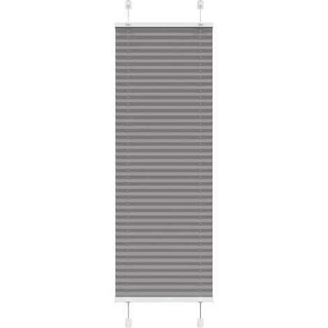 vidaXL Store plissé anthracite 45x100 cm largeur du tissu 44,4 cm (1/5)