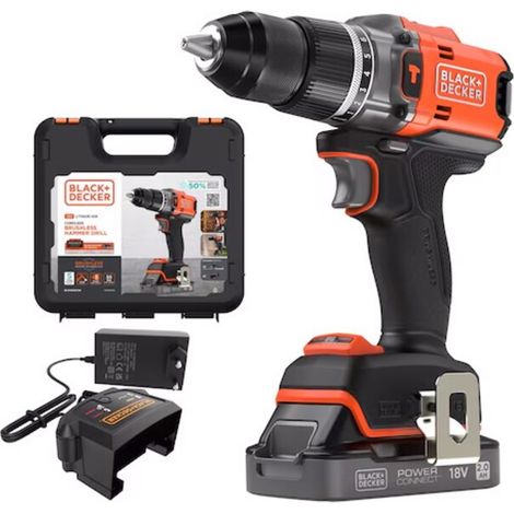 B+D TRAPANO C/PERC BLD683D1XK-QW 18V BRUSHLESS