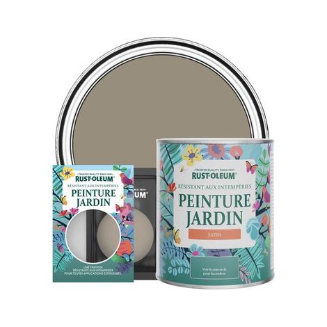 Peinture Jardin, Finition Satinée - Cacao (1/3)