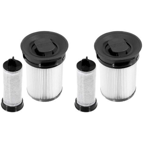 Ensemble de 4 filtres HEPA intérieurs compatibles Miele Triflex HX1 - Accessoire aspirateur (1/5)