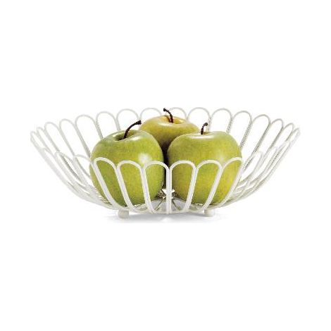 ANDREA HOUSE AX71062 Centro Mesa Metal Blanco Ø31,5X9Cm - ref: AX71062