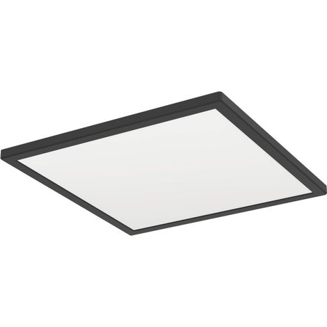 Eglo LED Deckenleuchte Rovito schwarz 39 x 39 cm warmweiß-kaltweiß (1/3)