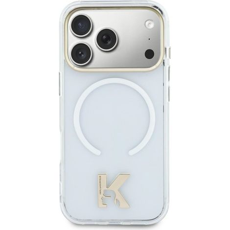 Karl Lagerfeld IML K Head Logo MagSafe Hülle für iPhone 17 Transparent (1/5)