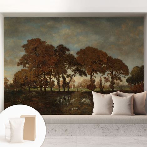 Carta Da Parati - Murale Alla Moda Decorazione - Camera Da Letto - Con Colla Gratuita Paesaggio idilliaco 208x146 cm (1/5)