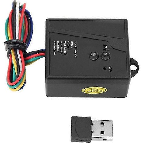 Récepteur universel pour ouvre-porte de garage, capteur USB, Bluetooth 2,4 GHz, récepteur de portail à distance 12-24 V, émetteur de voiture (KNS). (1/5)