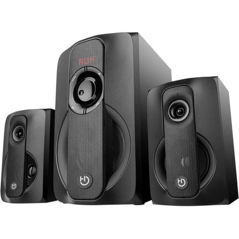Haut-parleurs multimedia Hiditec 80W Noir
