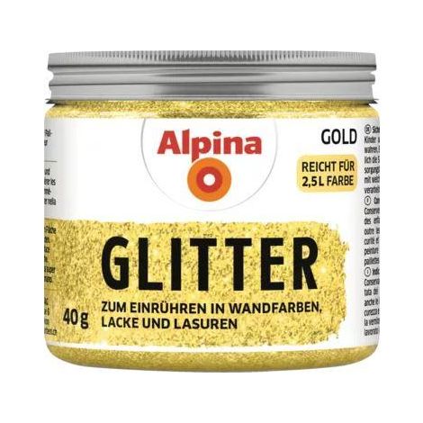 Alpina Kreativ Glitter Gold 40g