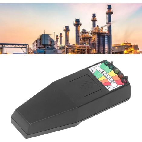 Détecteur de champ magnétique portable K-II LED (EMF) pour la mesure de la force électromotrice et le test d'équipement de chasse aux fantômes dans les maisons, les bureaux et à l'extérieur. (1/5)