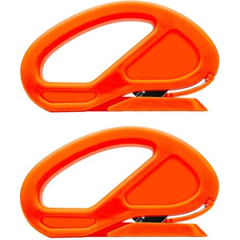 Set di 2 utensili da taglio per pellicole di sicurezza in vinile, carta e fibra di carbonio. Taglierino di precisione universale con lama di rasoio per pellicole adesive, car wrapping e lavori artigia (1/4)