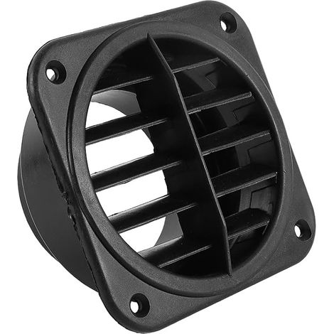 Bec rotatif pour conduit d'aération chaud, sortie de ventilation chaude de 75 mm pour conduits de chauffage de voiture, registre de climatisation (1/5)