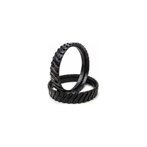Accesorio para robot de piscina con 2 orugas adaptables para Zodiac MX6 MX8 MX9, neumáticos para Robot Limpiador de Piscina Baracuda R0526100 (1/5)