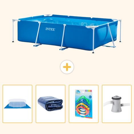 Intex Piscine Easy Set Ronde - Crabe - 183x51 cm - 5-pièces S46