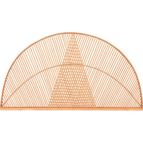 Tête de lit bambou douceur naturelle & style épuré - Teinte naturelle de bambou marron clair (1/4)
