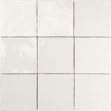 Carrelage Mur Ceramic Connection Beige Brillante 13x13 cm (1/5)