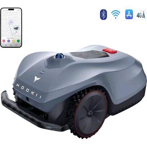 Robot rasaerba Neomow X LE senza cavo perimetrale, adatto fino a 1500 m², mappatura 3D LiDAR SLAM + Vision Fusion,non richiede stazione RTK,con modulo 4G e GPS,altezza di taglio 30-85 mm, pendenza 45% (1/5)