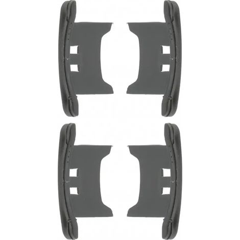 cyclingcolors 4x tappi di copertura guida lamelle persiane tapparelle finestra plastica clip ganci copri, per 37 x 8mm (1/3)