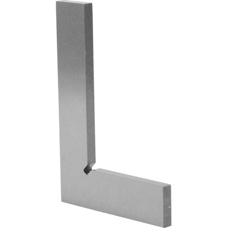 Équerre à angle droit 2 niveaux de précision, équerre à bord plat à 90 degrés, outils de mesure (100 x 70 mm) (1/5)