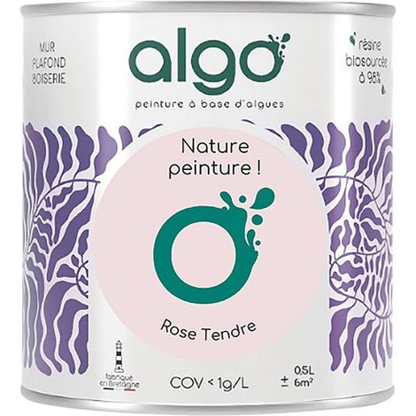 Pintura ecológica 0.5 L Rosa Tierno - Algo
