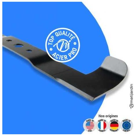 Lame tondeuse pour Honda HR214 72511-VB3-E41 coupe 52,5 cm (1/3)