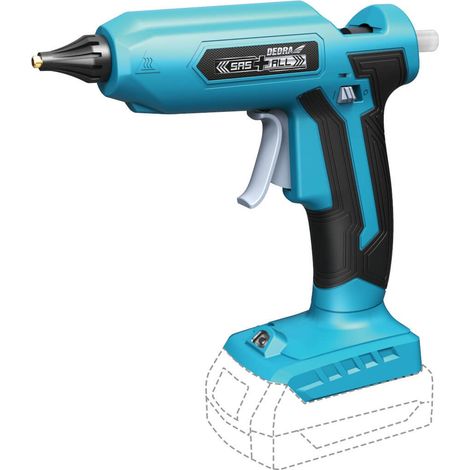 Dedra DED7052 Colla a caldo senza filo 18V ergonomica
