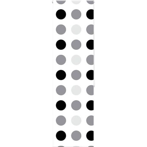 Store enrouleur de douche, dimensions 60x240 cm, largeur du tissu 56 cm. (1/5)