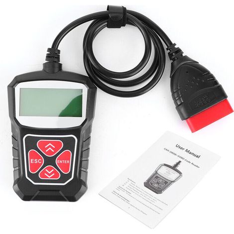 Outil de Diagnostic de lecteur de Code de défaut de moteur de voiture automobile OBD OBD2 Scanner Plug and Play A (1/4)
