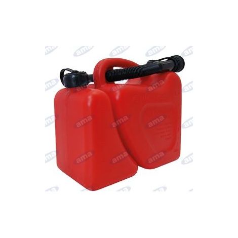 Tanica doppio uso in plastica capacita' 5lt + 2.5lt AMA 79556