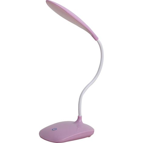 Lampe LED Bureau Flexible, 3 Niveaux de Luminosité, Lampe Tactile Portable pour Dortoir et Bureau