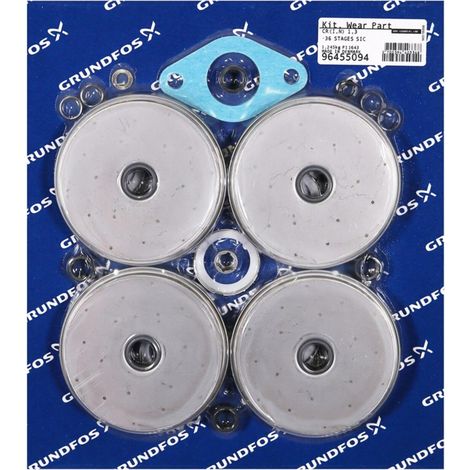 Ersatzteil Kit Verschleißteile für CR(I/N)1s/1/3 -36 Stufen SIC (1/2)