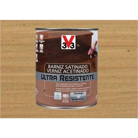 Barniz interior al agua ultra resistente satinado 250 ml inc