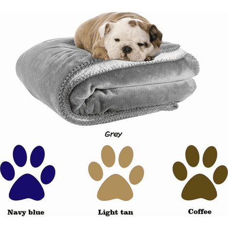 Couverture imperméable pour chien et chat, plaid doux pour animaux, couverture lavable pour chiot et grands chiens, taille M (1/5)