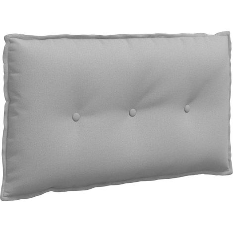 Coussin de Dos Gris nuage 80 x 19 x 50 cm tissu (1/5)