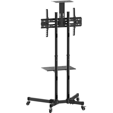 SpeaKa Professional SP-6646948 Base-Line Chariot TV 94,0 cm (37) - 177,8 cm (70) inclinable, réglable en hauteur